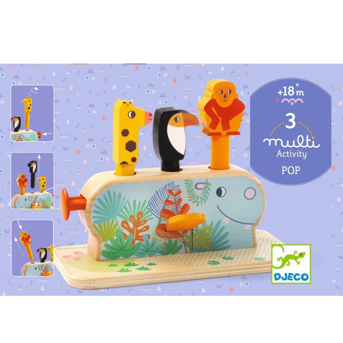 Jucarie pop-up Multi Pop, Djeco - imagine 4
