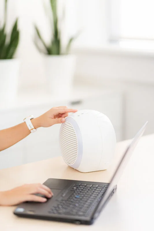 Mini racitor de aer ETA Coolio 1568, portabil, 7 W, 0.27 L, 3 trepte, iluminare colora - imagine 11