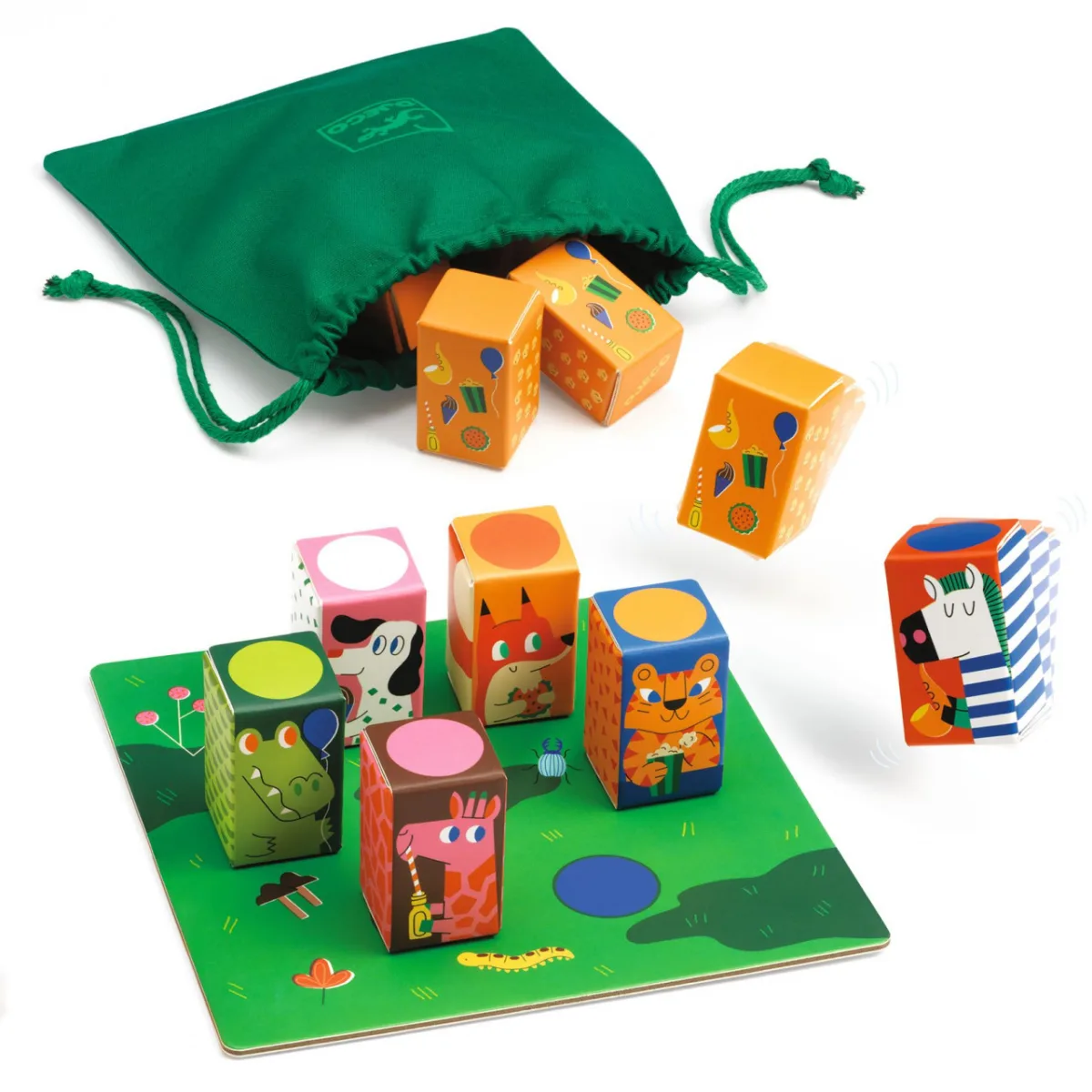 Jucarii educative Memo sono, Djeco - imagine 2