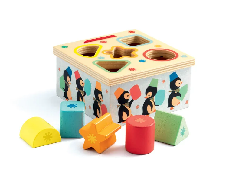 Cutie sortatoare cu pinguini, Djeco - imagine 2