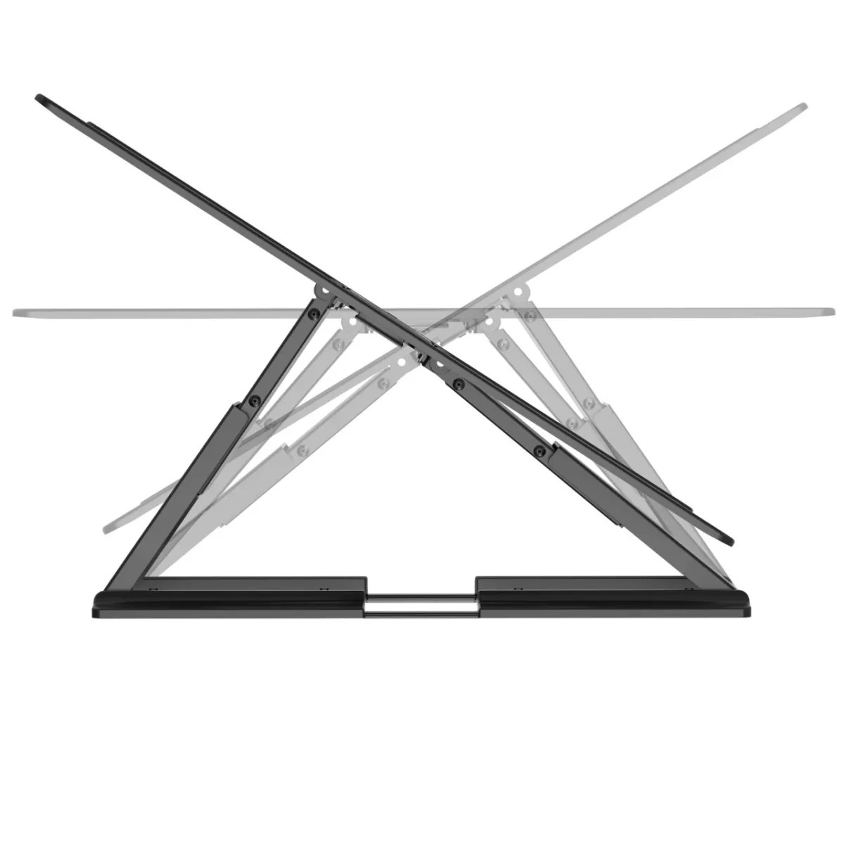 Suport TV GoGEN Slim XL , 43"-90" (109 - 229 cm), 50 kg, inclinare verticala si rotire laterala, negru - imagine 4
