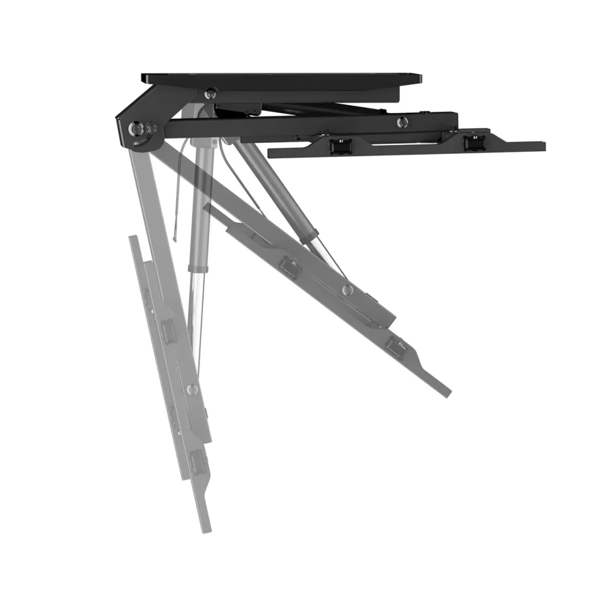 Suport TV GoGEN motorizat SMART, montare pe tavan, control prin telecomanda, 32-75" (81–190 cm) , VESA pana la 600x400 mm, 40 kg, negru - imagine 5