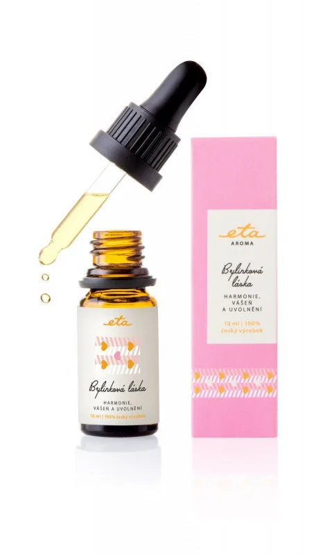 Ulei Esential ETA Herbal love 0833 90000, 10 ml, aromoterapie, combinatie de trandafir, liliac si agrise - imagine 3