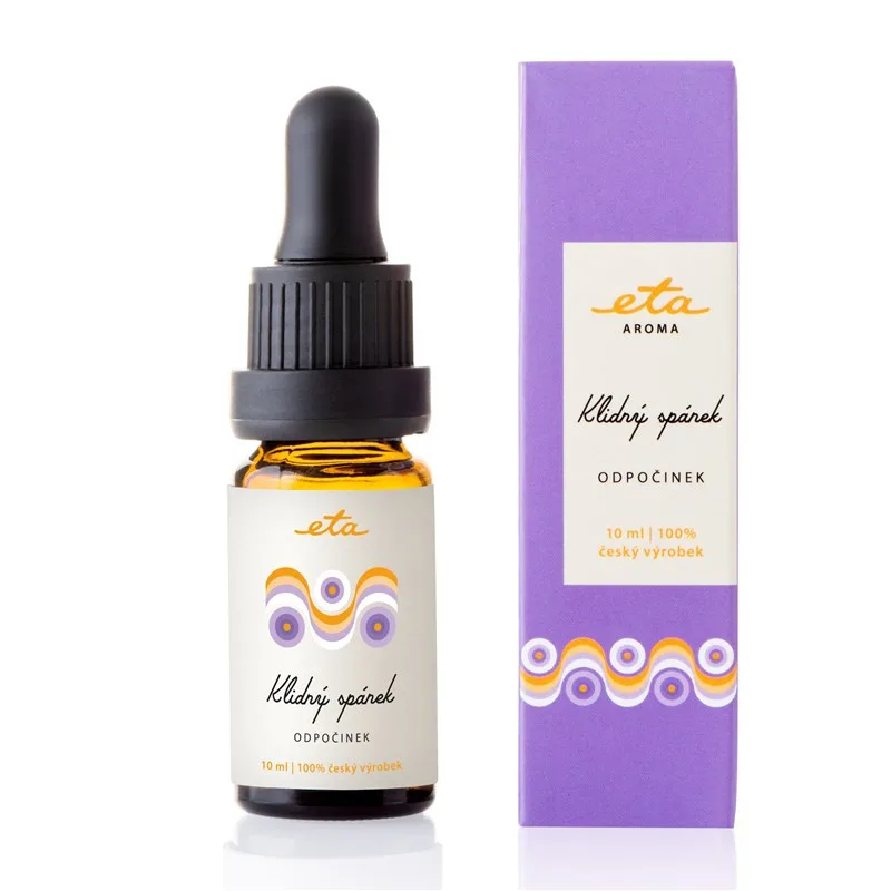 Ulei Esential ETA Calm sleep 0833 90020, 10 ml, aromoterapie, combinatie de lavanda si lamaie - imagine 2