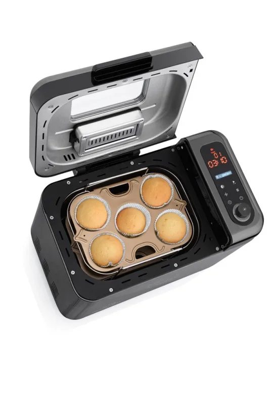 Masina de facut paine ETA Duplica II MAX 3147 90000, 850W, 24 programe, capacitate 1,5 kg, otel inoxidabil - imagine 3