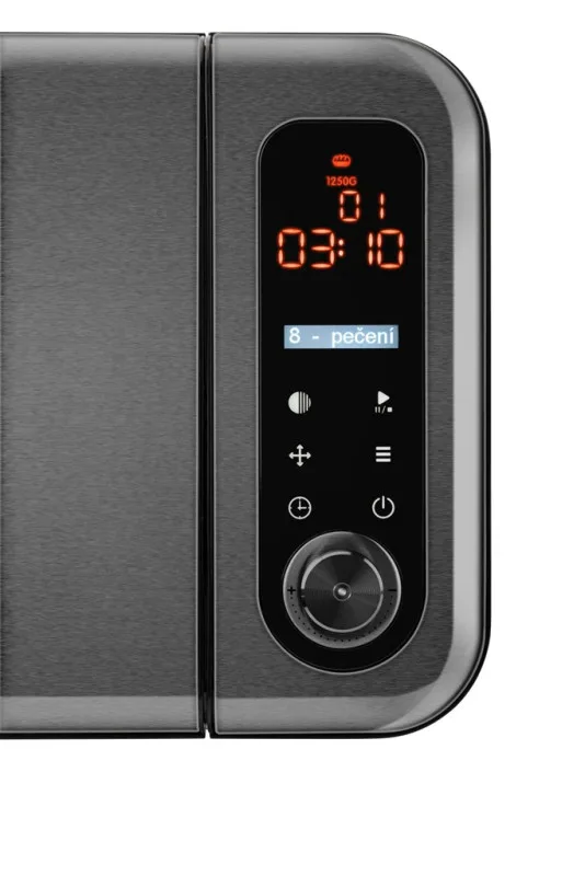 Masina de facut paine ETA Duplica II MAX 3147 90000, 850W, 24 programe, capacitate 1,5 kg, otel inoxidabil - imagine 8