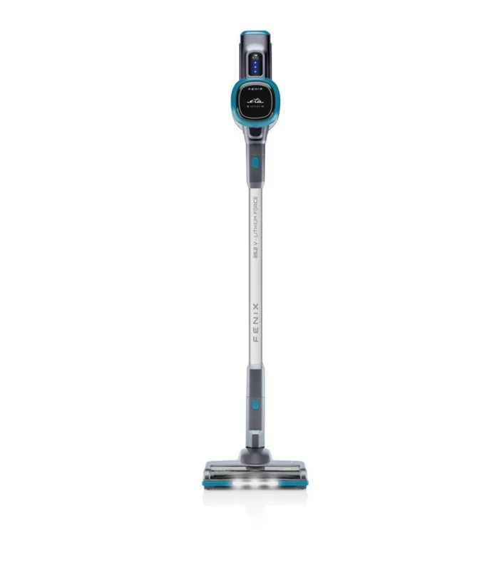 Aspirator vertical 2 in 1 ETA Fenix 1233 90000, baterie Li-Ion 25.2 V / 2200 mAh, recipient 0.6 l, gri cu albastru - imagine 5
