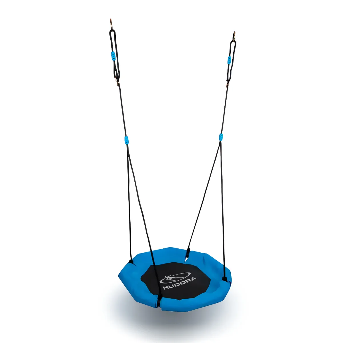 Leagan copii tip cuib 90 cm, leagan gradina rotund suspendat, leagan exterior copii - imagine 2