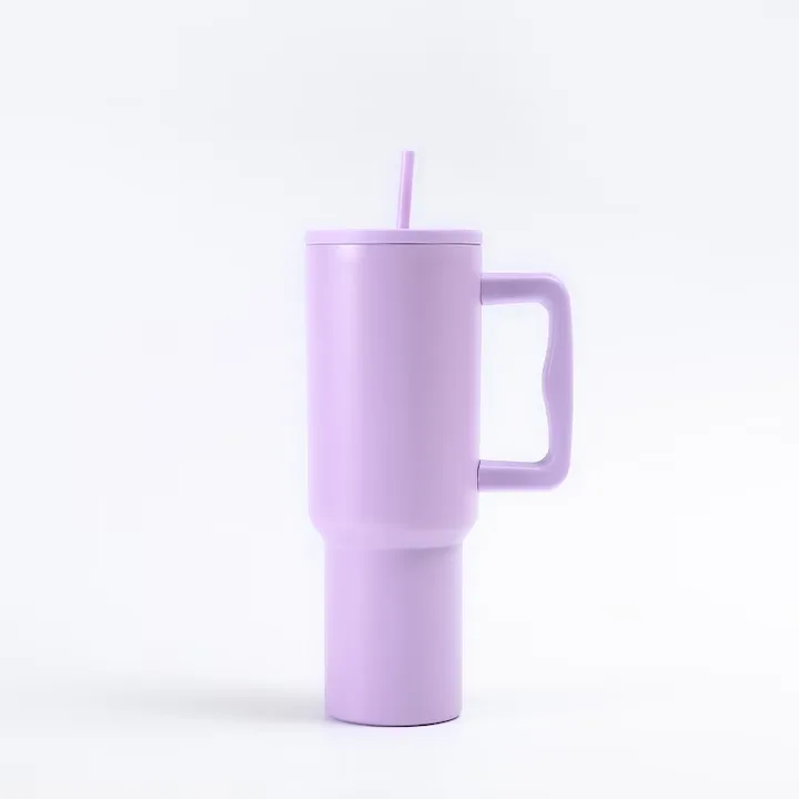 Cana termo cu maner si pai Macvi®, 1.2 litri, inox 304, termos bauturi calde si reci, 12h cald, 24h rece, anti scurgeri, violet - imagine 3