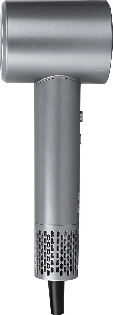 Uscator de par ECG HS 6000AI Sonica Moonstone, 1600W, motor BLDC 110.000 rpm, ionizare, 5 trepte temperatura, gri metalizat