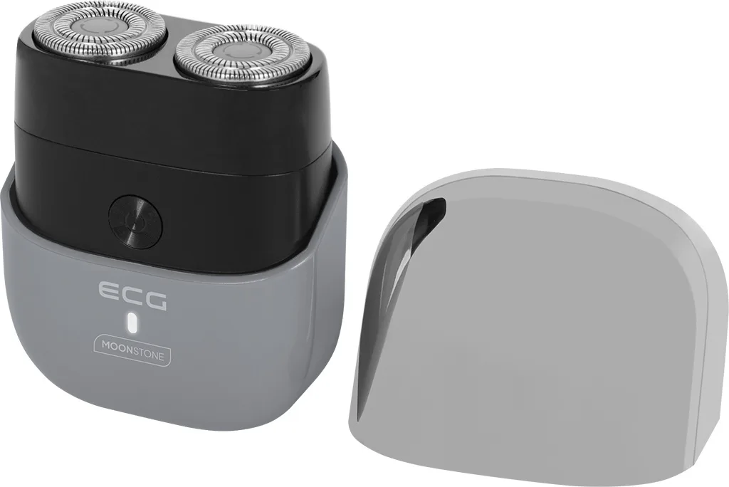 Aparat de ras electric ECG ZH 2200 Blade Moonstone, Li-Ion 3.7 V / 400 mAh, IPX 7, gri metalizat - imagine 3