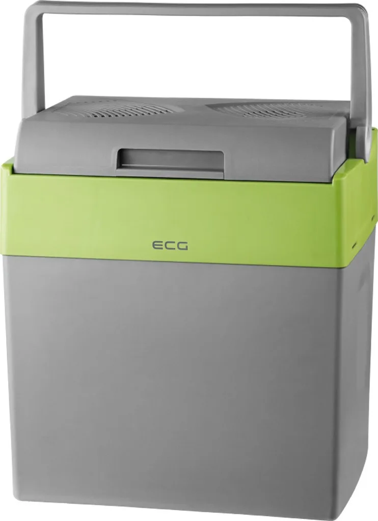 Lada frigorifica auto cu functie de incalzire si racire ECG AC 3022 HC Dual, 28 L, 12V, 230V, mod ECO, gri/verde - imagine 3