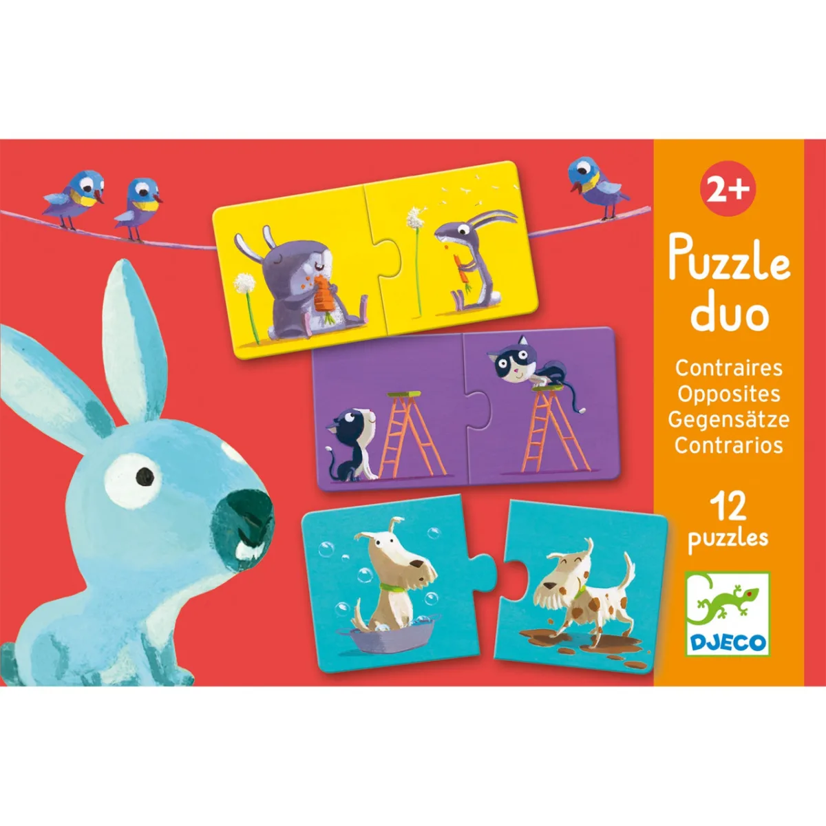 Puzzle duo Antonime, Djeco - imagine 2