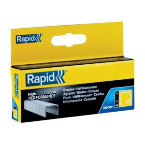 Set de 2500 de capse din sarma fina galvanizata No. 13, 4 mm Rapid 11825725