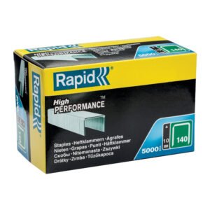 Set de 5000 de capse din sarma plata No. 140, 10 mm Rapid 11910711