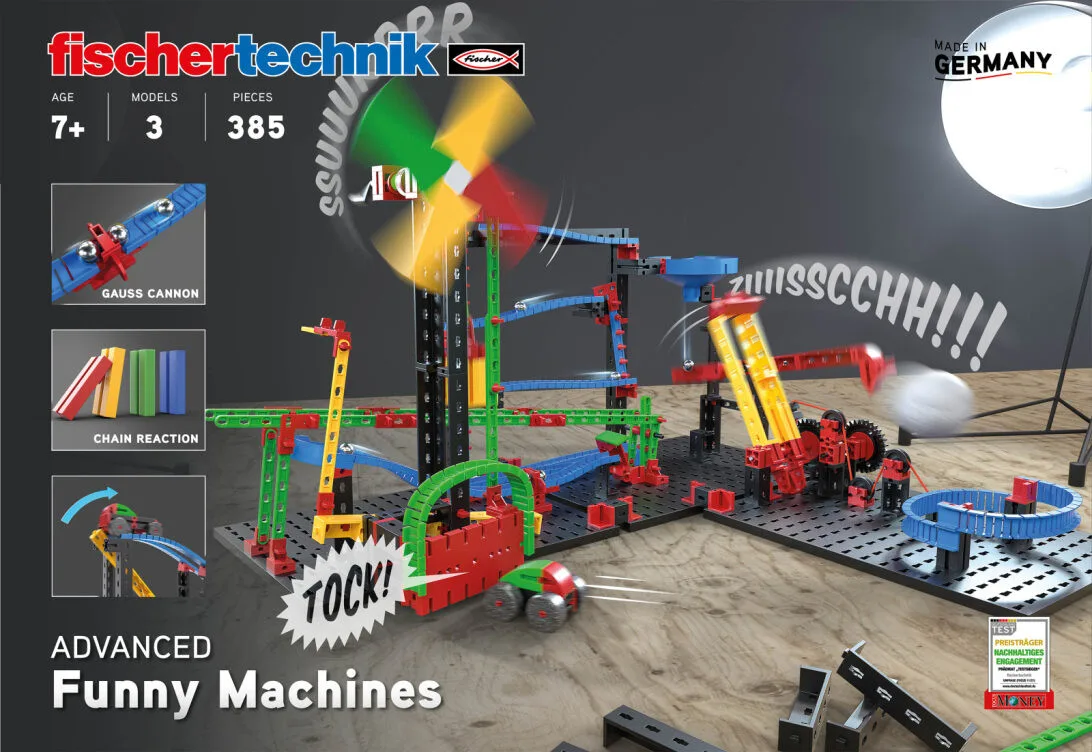 Kit STEM Reactii in lant, Fischertechnik - imagine 2
