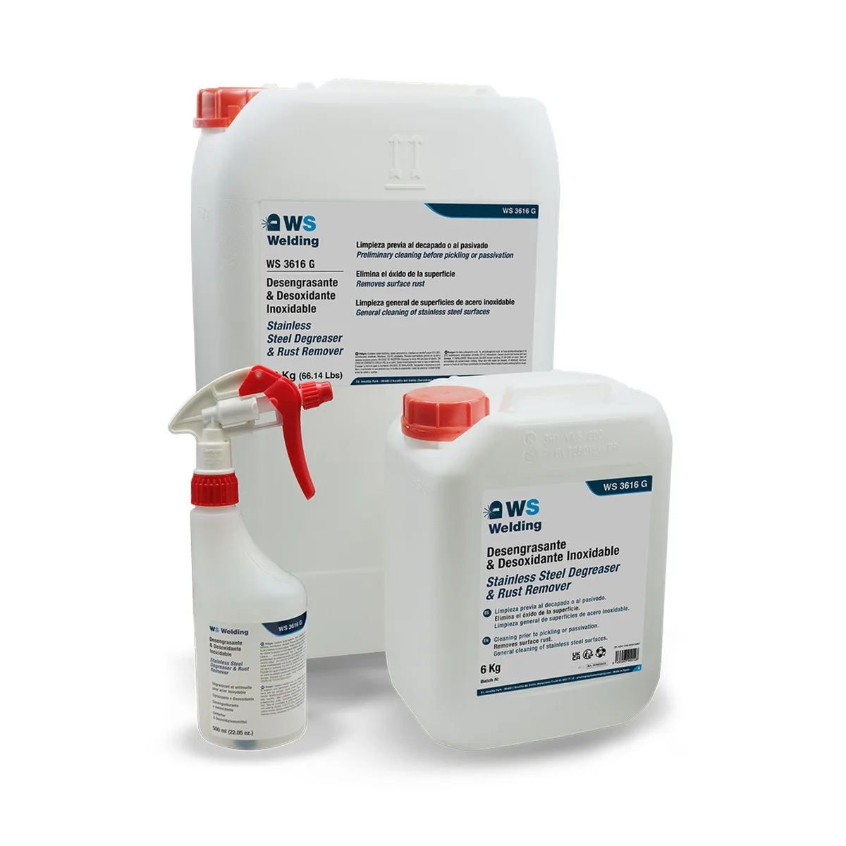 Degresant si dezoxidant inox WS 3616 G, bidon 30 kg