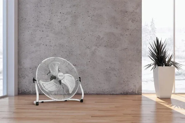 Ventilator de podea ECG FF 45 Ventus, 45 cm, 100 W, 3 viteze, otel inoxidabil - imagine 8