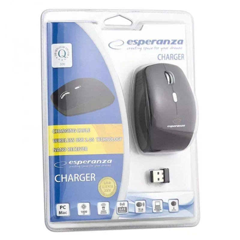 Mouse optic 4D wireless CHARGER ESPERANZA - imagine 6