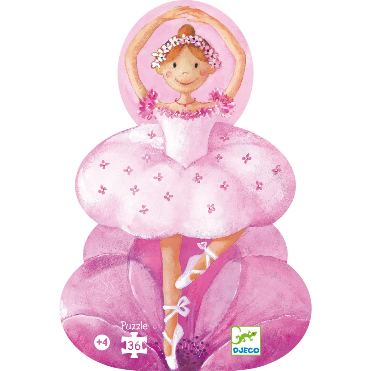 Puzzle Balerina, Djeco - imagine 2