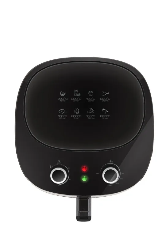 Friteuza cu aer cald ETA Fritta 2168 90000, 7.2 litri, 1800 W, 160-220 °C, 8 programe, negru - imagine 2