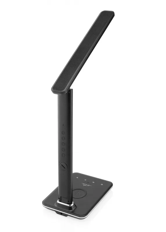 Lampa LED de birou ETA 1893 90000, 6.5 W, brat flexibil, LCD afisare ora si data, alarma, baza pentru incarcare wireless a telefonului - imagine 5