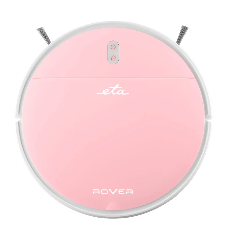 Robot aspirator si mop ETA Rover 1248 90030, Li-Ion 14.4 V/ 2600 mAh, telecomanda, tehnologie SMART, roz - imagine 4