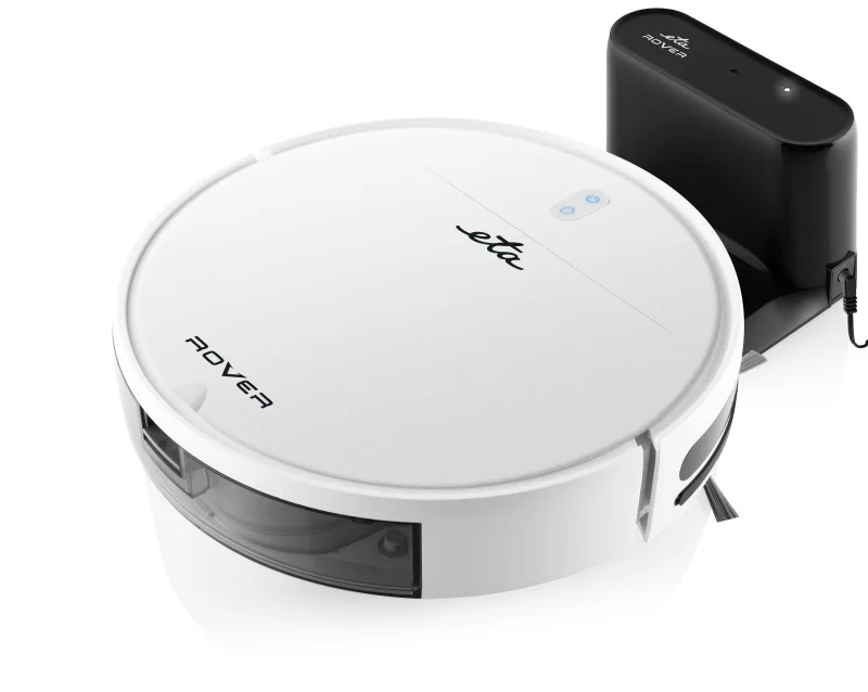Robot aspirator si mop ETA Rover 1248 90000, Li-Ion 14.4 V/ 2600 mAh, telecomanda, tehnologie SMART, alb - imagine 4
