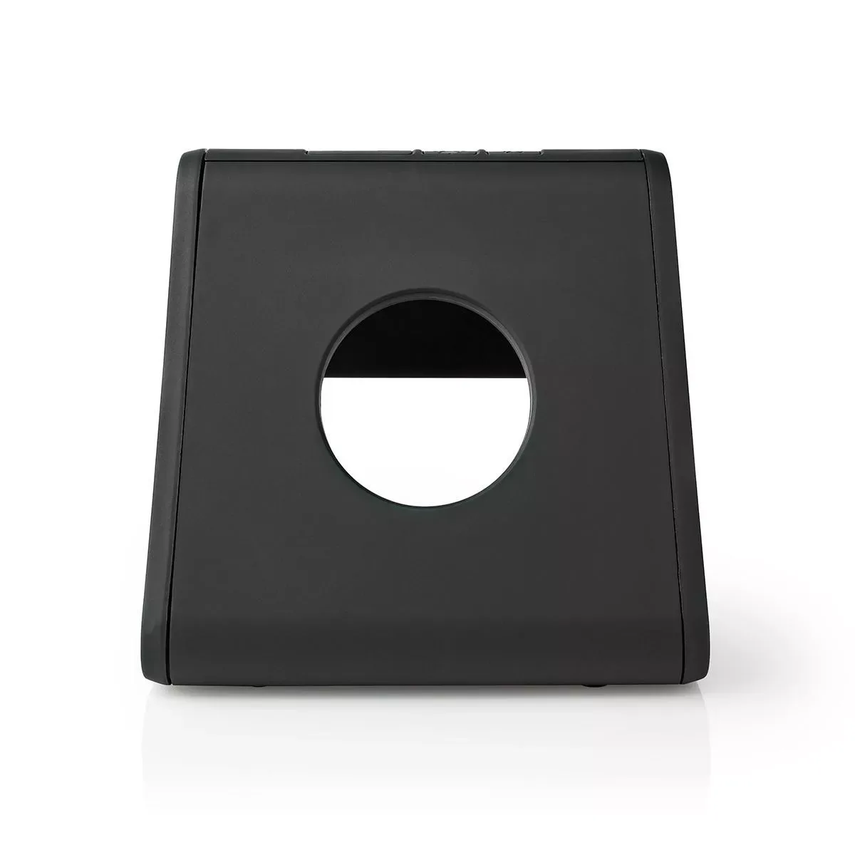 Ceas cu alarma Nedis incarcator wireless Qi lumina multicolora negru - imagine 4