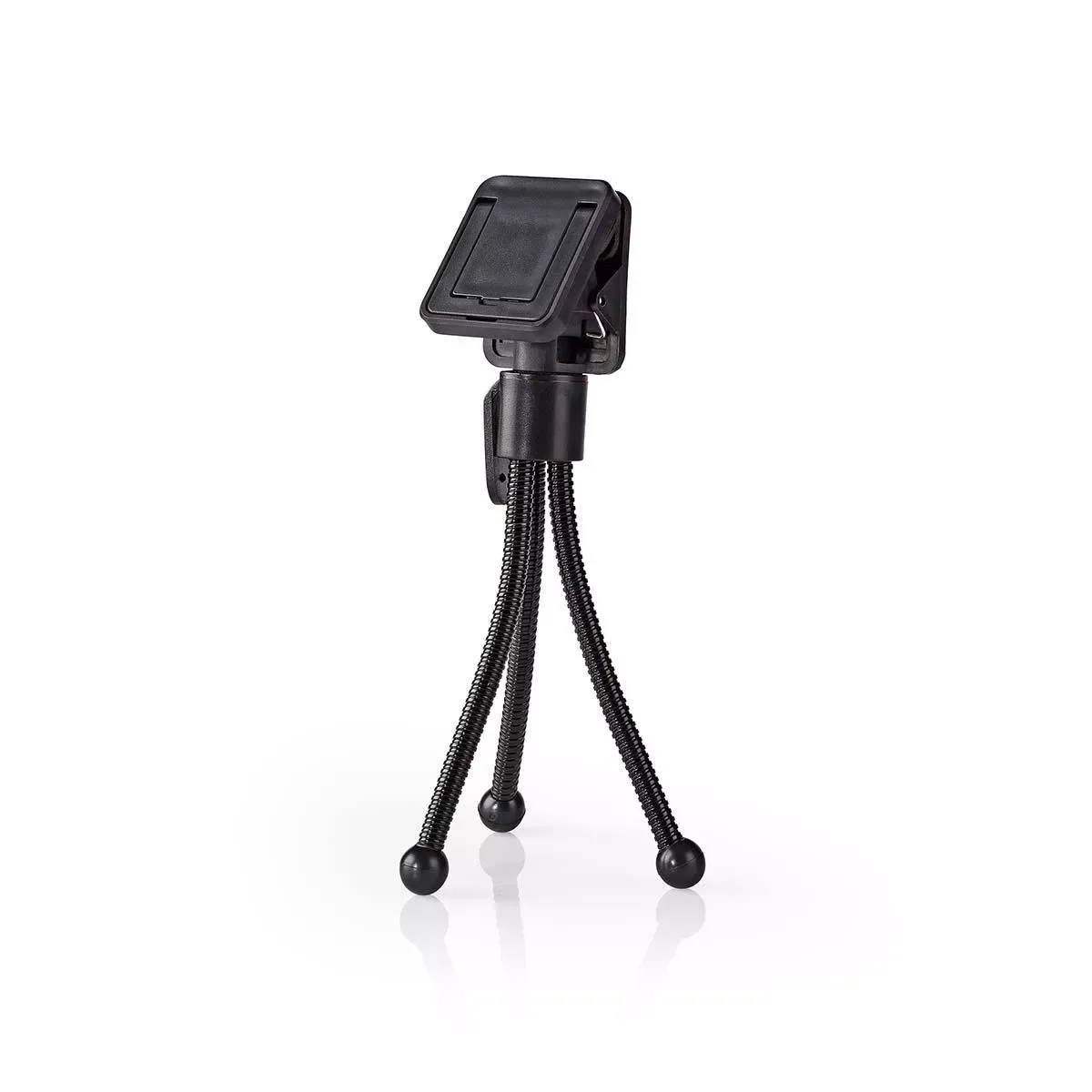 Mini trepied flexibil Nedis pentru smartphone 15.8cm negru - imagine 3