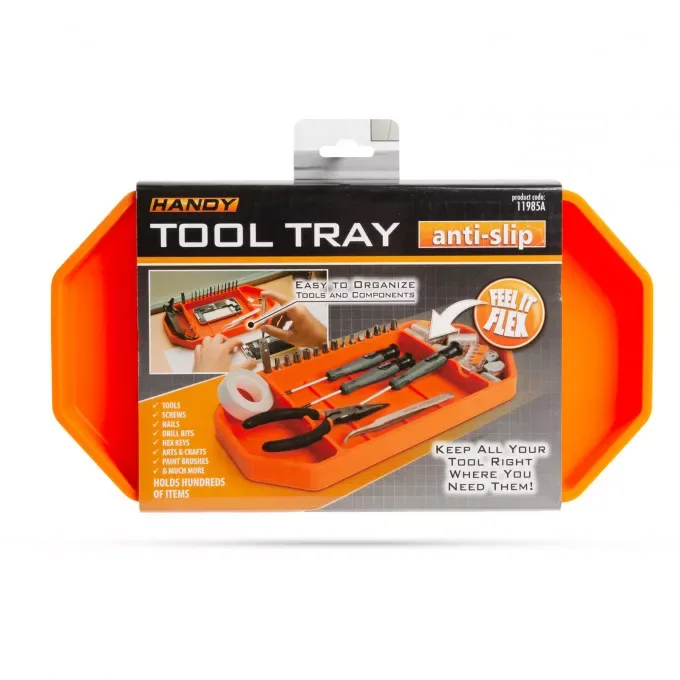 Tava cauciuc 27.5x14.5x2.5cm pentru unelte suport bituri HANDY - imagine 2