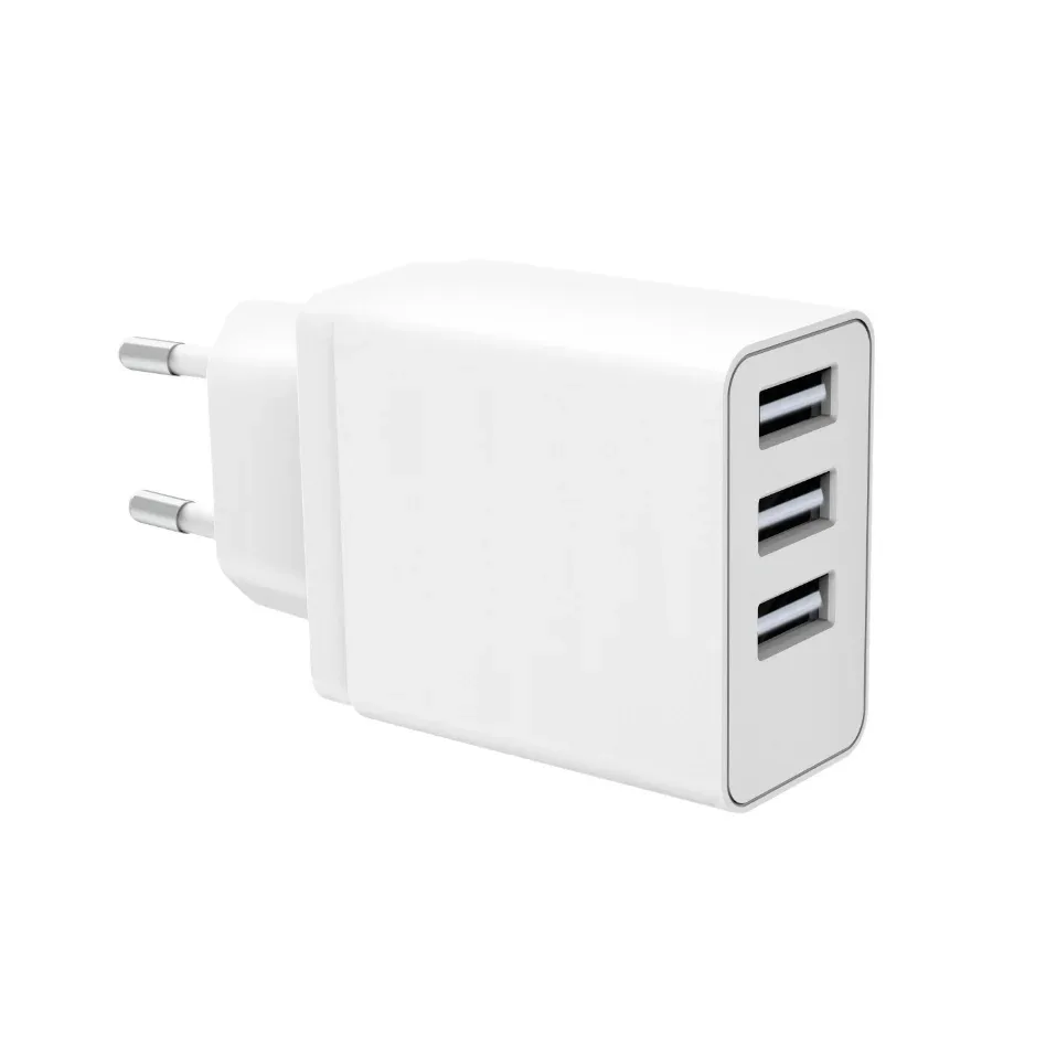 Incarcator de retea GoGEN ACH 301W, 3 x USB, 5V/3.1 A, 15.5 W, alb - imagine 4