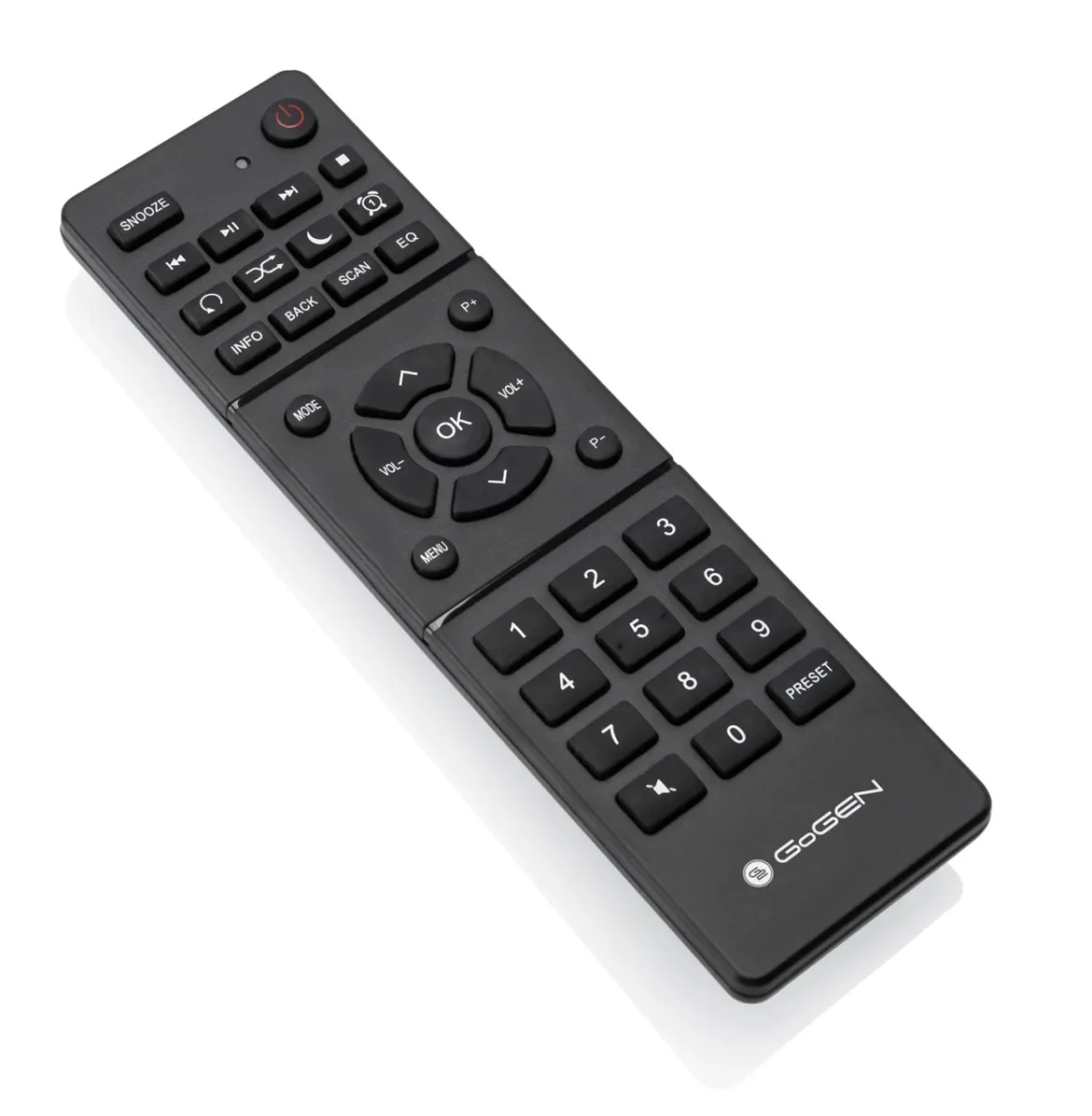 Internet radio GoGEN IR 257 BTDAB, 2x5W, DAB+/FM, LCD, Bluetooth, telecomanda, negru/argintiu - imagine 6