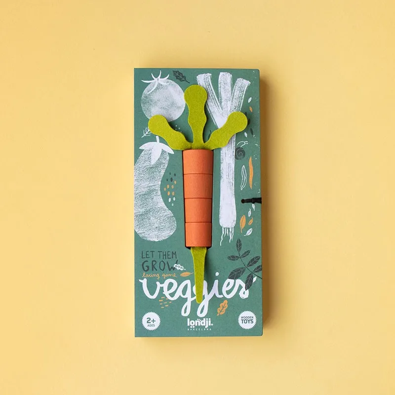 Joc din lemn si fetru Gradina de legume, Londji - imagine 5