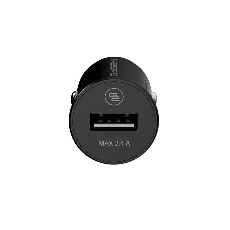 Adaptor incarcare priza auto GoGEN CH 13, 1xUSB, 5V/2.4A, 12W, negru - imagine 2