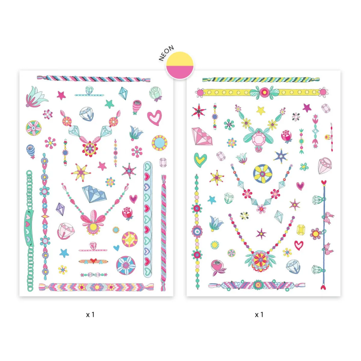 Tatuaje neon Bjuterii, Djeco - imagine 3