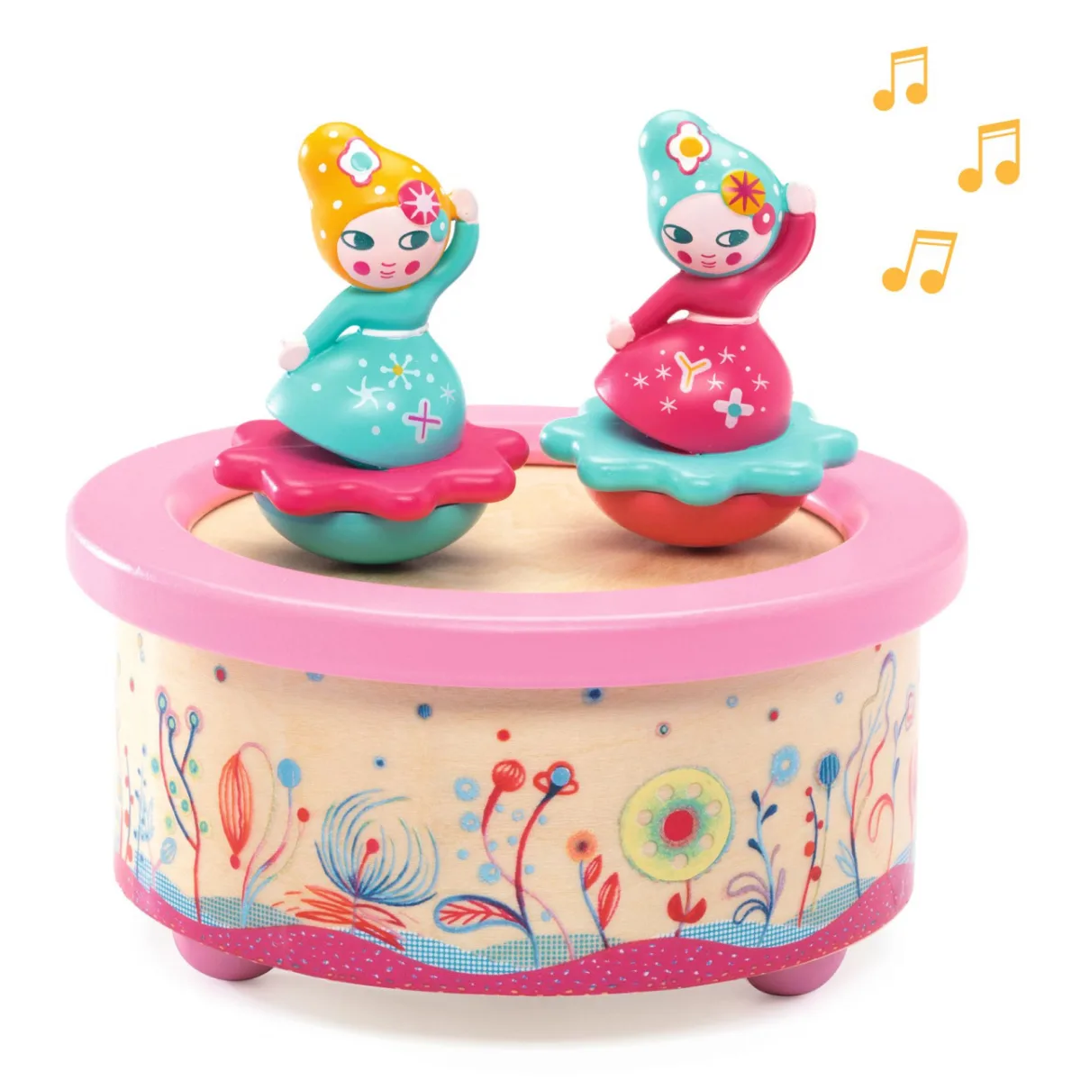 Cutie muzicala magnetica Flori, Djeco - imagine 2