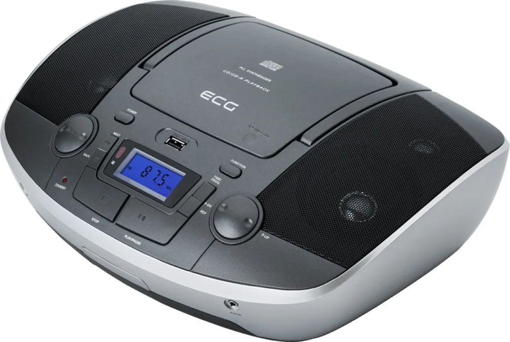 Radio CD Player ECG CDR 1000 U Titan, USB, CD, CD-Mp3, FM cu memorie 30 posturi
