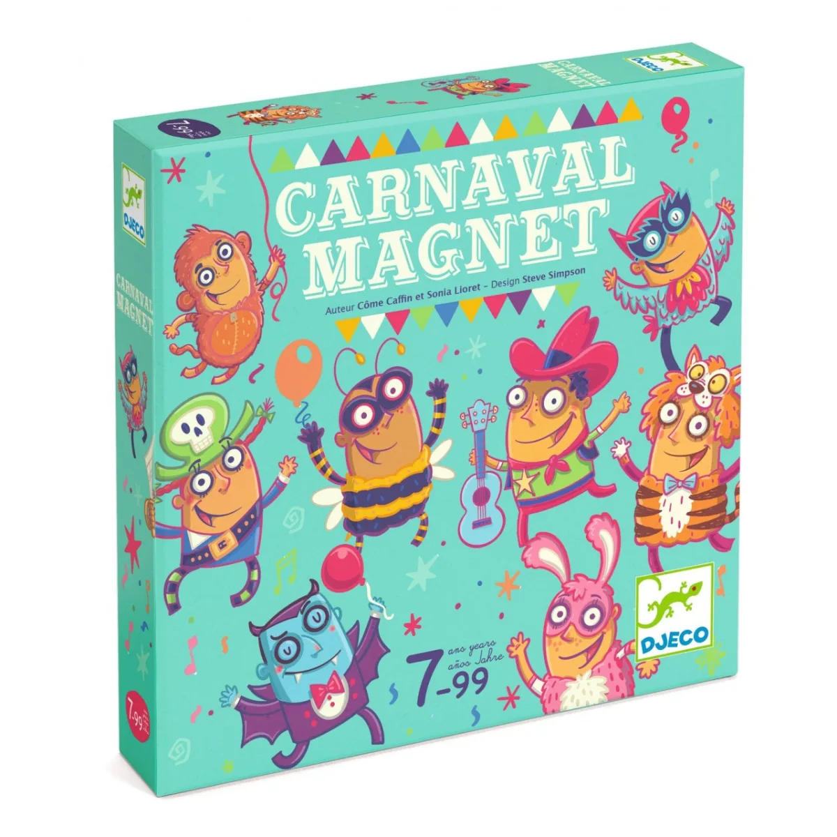 Joc de societate Carnaval Magnet, Djeco - imagine 4