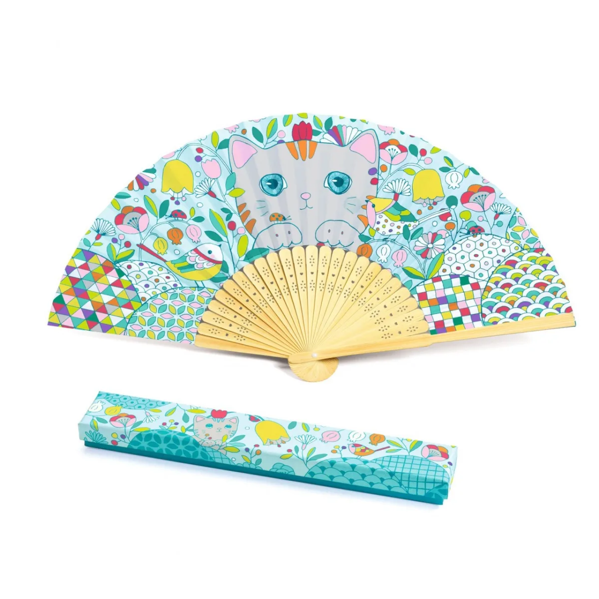Joc creativ DIY evantai Koneko, Djeco - imagine 2