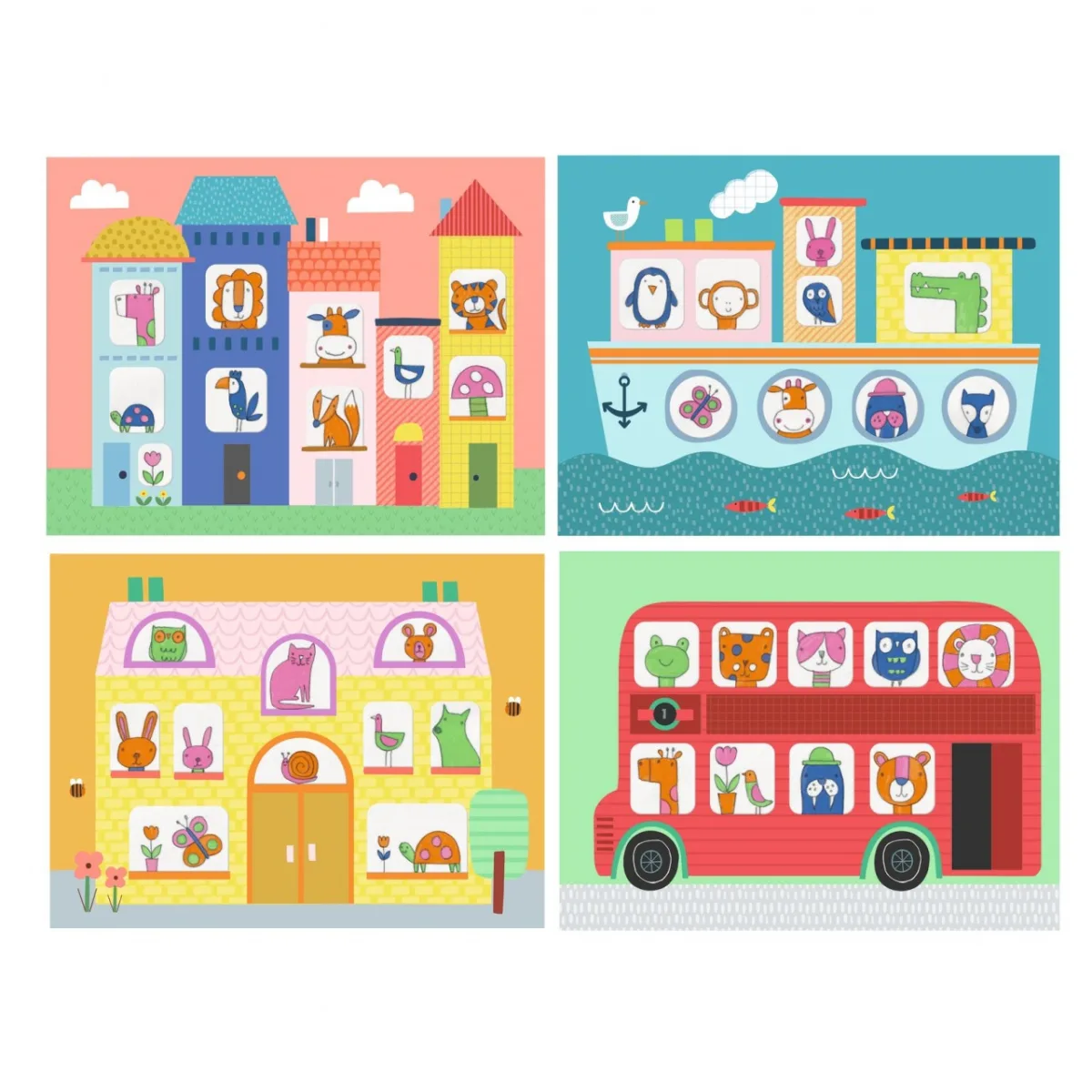 Joc creativ de desenat dupa contur, Djeco - imagine 5