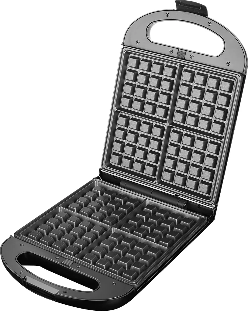 Sandwich maker grill ECG S 4310, 1200 W, 3 tipuri de placi interschimbabile 23 x 23 cm, unghi deschidere 105° - imagine 5