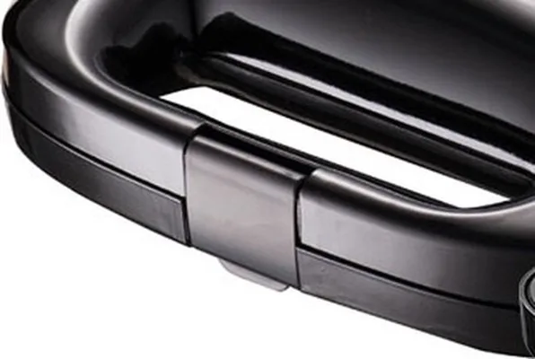 Aparat pentru preparat vafe LENTZ 29023, 750 W, placi antiaderente, negru - imagine 4