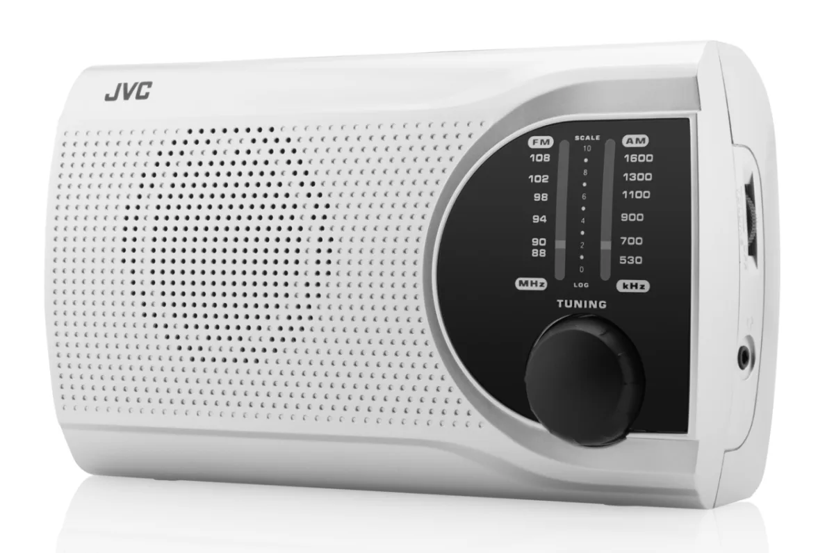 Radio JVC RA-E321S, tuner analogic FM/AM, mufa jack pentru casti, argintiu - imagine 3