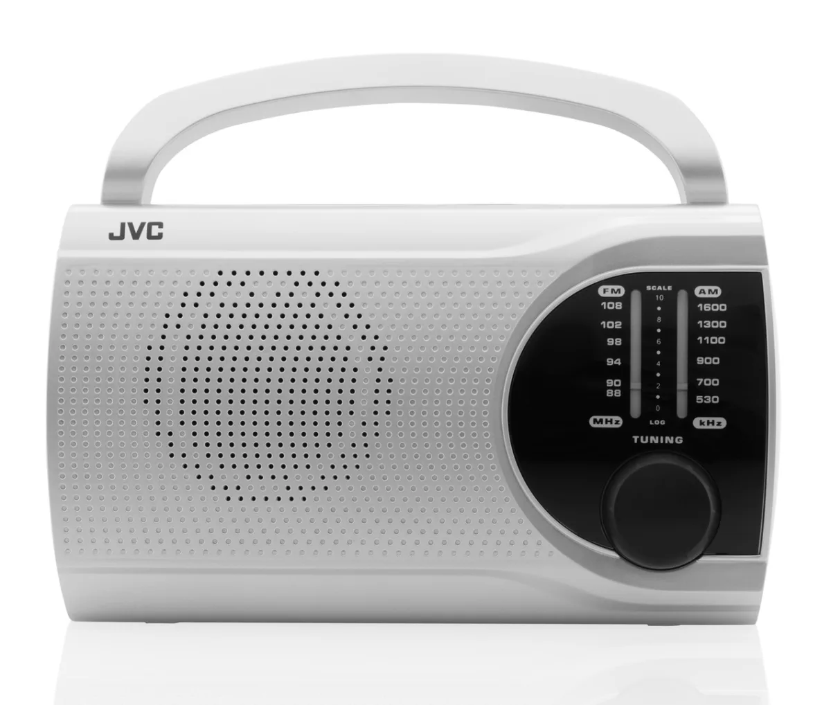 Radio JVC RA-E321S, tuner analogic FM/AM, mufa jack pentru casti, argintiu - imagine 5