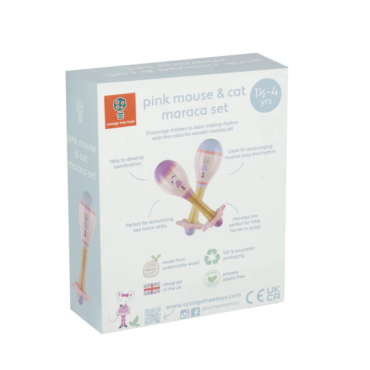 Set maracas, Orange Tree Toys - imagine 5