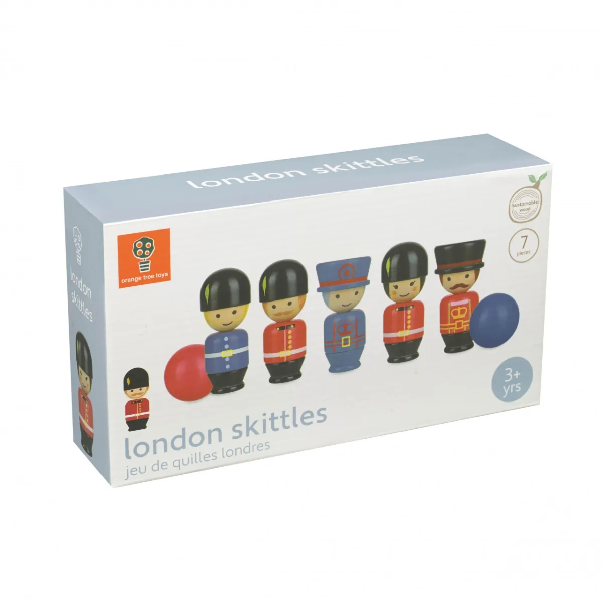 Joc popice figurine londoneze, Orange Tree Toys - imagine 4