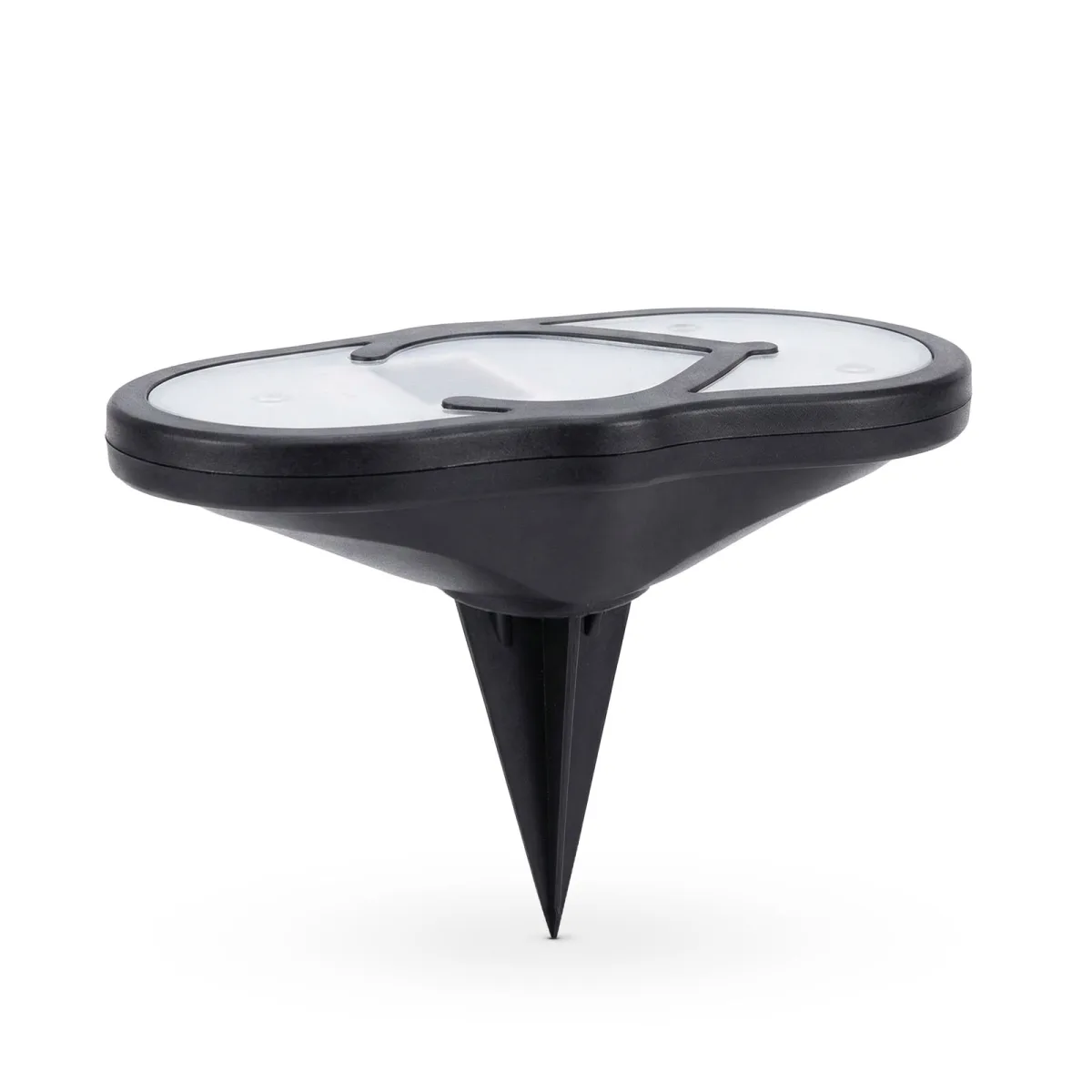 Lampa solara decorativa tip slapi, LED alb cald, 12.7 x 8.5 cm - imagine 2