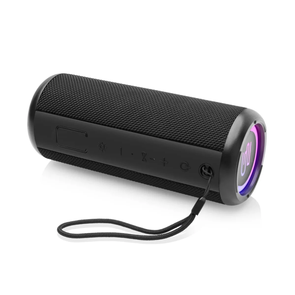 Boxa portabila GoGEN DANCEE BS 350B, 20 W, 7.4 V/2500 mAh, Bluetooth, TWS, intrare AUX, IPX 6, negru