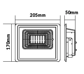 Reflector LED 12W 6000K 550lm cu incarcare solara V-TAC - imagine 7
